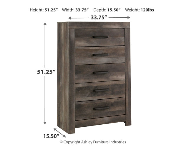 Wynnlow Five Drawer Chest Furniture Mart -  online today or in-store at our location in Duluth, Ga. Furniture Mart Georgia. View our lowest price today. Shop Now. 