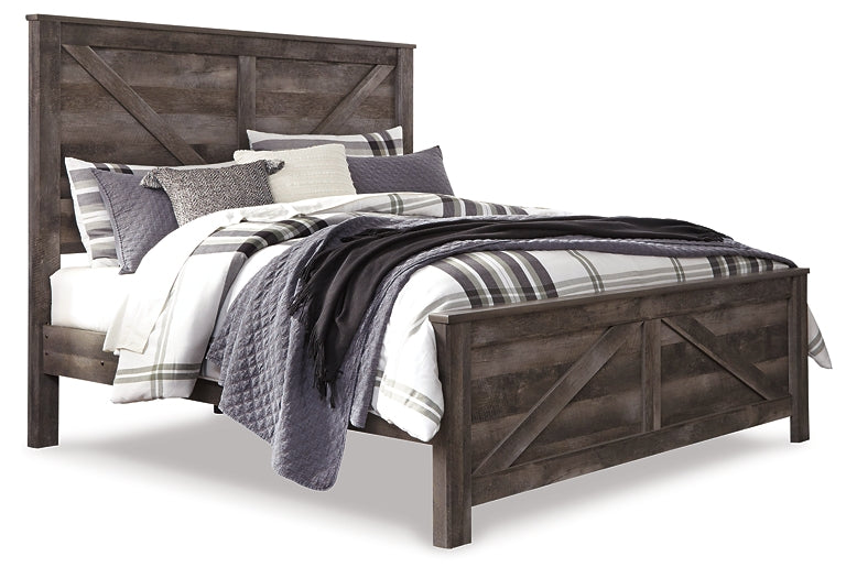 Wynnlow King Crossbuck Panel Bed with Mirrored Dresser, Chest and Nightstand Furniture Mart - online today or in-store at our location in Duluth, Ga. Furniture Mart Georgia. View our lowest price today. Shop Now.