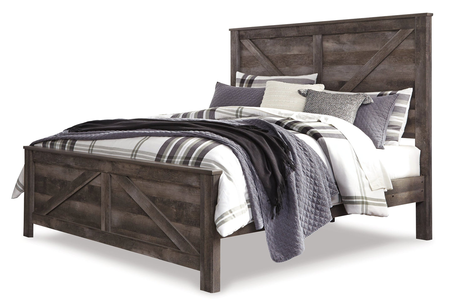 Wynnlow King Crossbuck Panel Bed with Mirrored Dresser and Chest Furniture Mart - online today or in-store at our location in Duluth, Ga. Furniture Mart Georgia. View our lowest price today. Shop Now.
