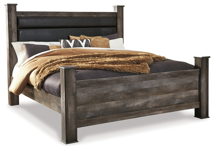 Wynnlow King Poster Bed with Mirrored Dresser, Chest and Nightstand Furniture Mart - online today or in-store at our location in Duluth, Ga. Furniture Mart Georgia. View our lowest price today. Shop Now.