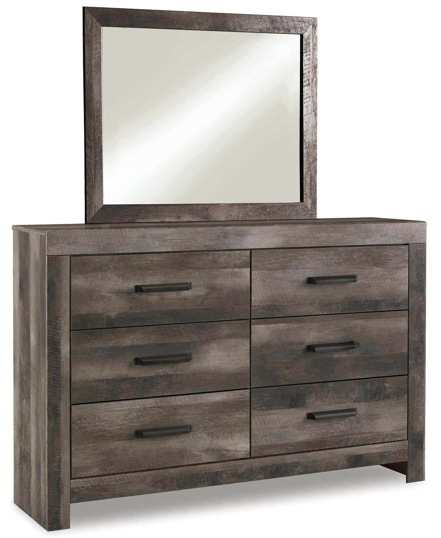 Wynnlow King Poster Bed with Mirrored Dresser and Chest Furniture Mart -  online today or in-store at our location in Duluth, Ga. Furniture Mart Georgia. View our lowest price today. Shop Now. 