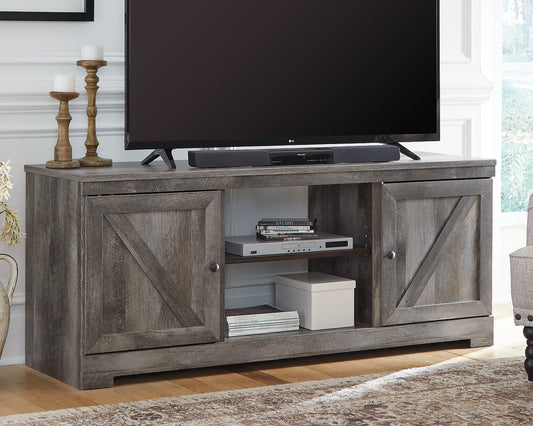 Wynnlow LG TV Stand w/Fireplace Option Furniture Mart -  online today or in-store at our location in Duluth, Ga. Furniture Mart Georgia. View our lowest price today. Shop Now.