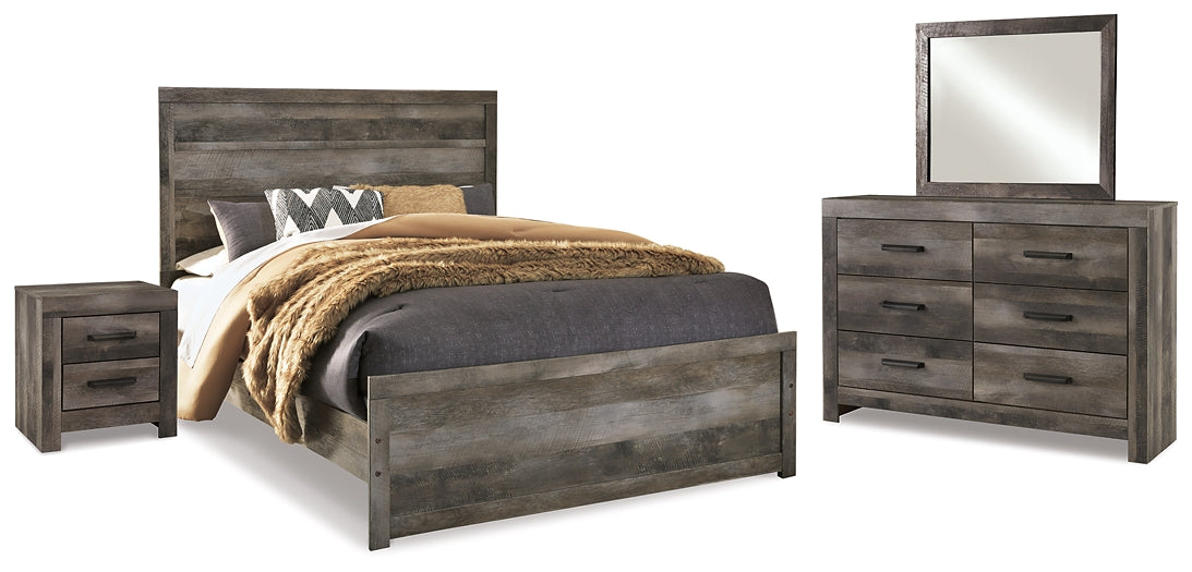 Wynnlow Queen Panel Bed with Mirrored Dresser and Nightstand Furniture Mart - online today or in-store at our location in Duluth, Ga. Furniture Mart Georgia. View our lowest price today. Shop Now.