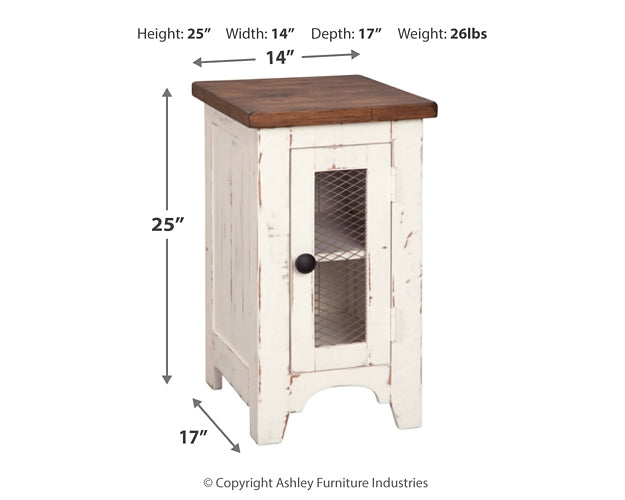 Wystfield Chair Side End Table Furniture Mart - online today or in-store at our location in Duluth, Ga. Furniture Mart Georgia. View our lowest price today. Shop Now.