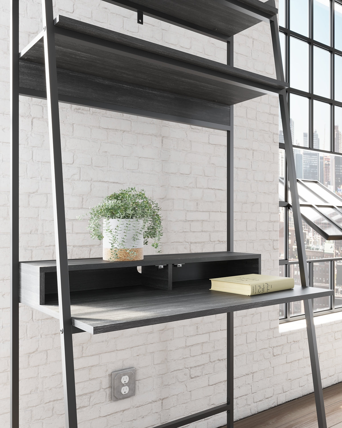 Yarlow Home Office Desk and Shelf Furniture Mart - online today or in-store at our location in Duluth, Ga. Furniture Mart Georgia. View our lowest price today. Shop Now.