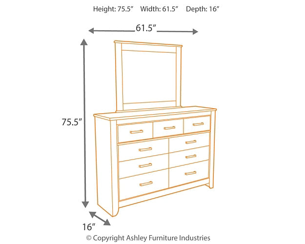 Zelen Dresser and Mirror Furniture Mart -  online today or in-store at our location in Duluth, Ga. Furniture Mart Georgia. View our lowest price today. Shop Now. 