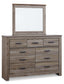Zelen Full Panel Bed with Mirrored Dresser and Chest Furniture Mart -  online today or in-store at our location in Duluth, Ga. Furniture Mart Georgia. View our lowest price today. Shop Now. 