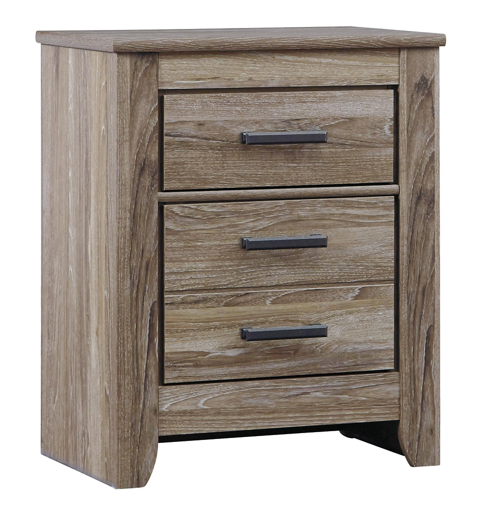 Zelen Two Drawer Night Stand Furniture Mart -  online today or in-store at our location in Duluth, Ga. Furniture Mart Georgia. View our lowest price today. Shop Now. 