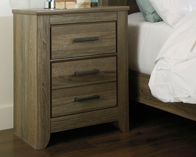 Zelen Two Drawer Night Stand Furniture Mart -  online today or in-store at our location in Duluth, Ga. Furniture Mart Georgia. View our lowest price today. Shop Now. 