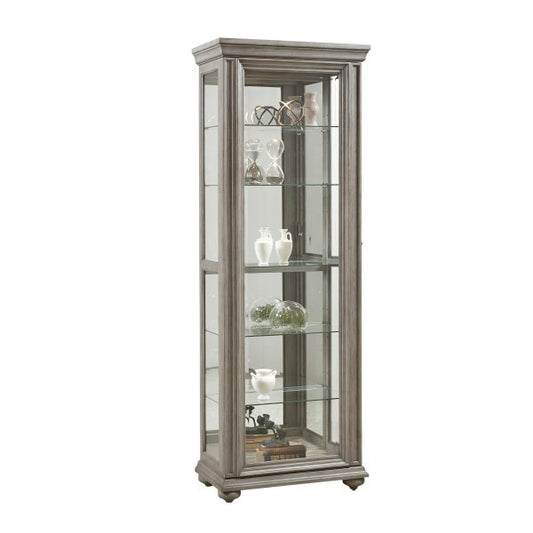 Grey Sliding Door Display Cabinet Furniture Mart -  online today or in-store at our location in Duluth, Ga. Furniture Mart Georgia. View our lowest price today. Shop Now.