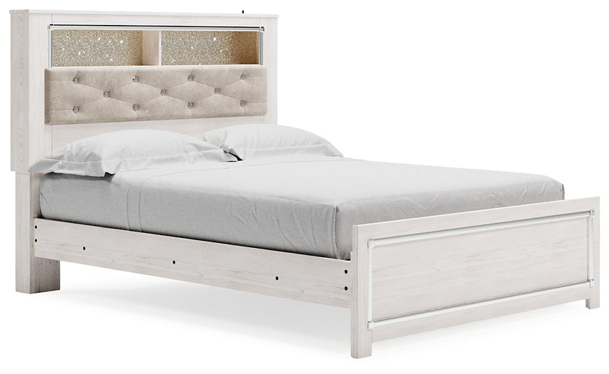 Altyra Panel Bookcase Bed