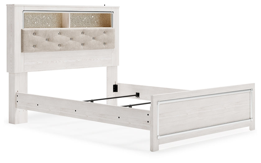 Altyra Panel Bookcase Bed