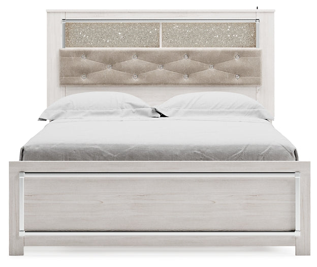 Altyra Panel Bookcase Bed