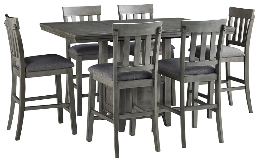 Hallanden Counter Height Dining Table and 6 Barstools Furniture Mart - online today or in-store at our location in Duluth, Ga. Furniture Mart Georgia. View our lowest price today. Shop Now.