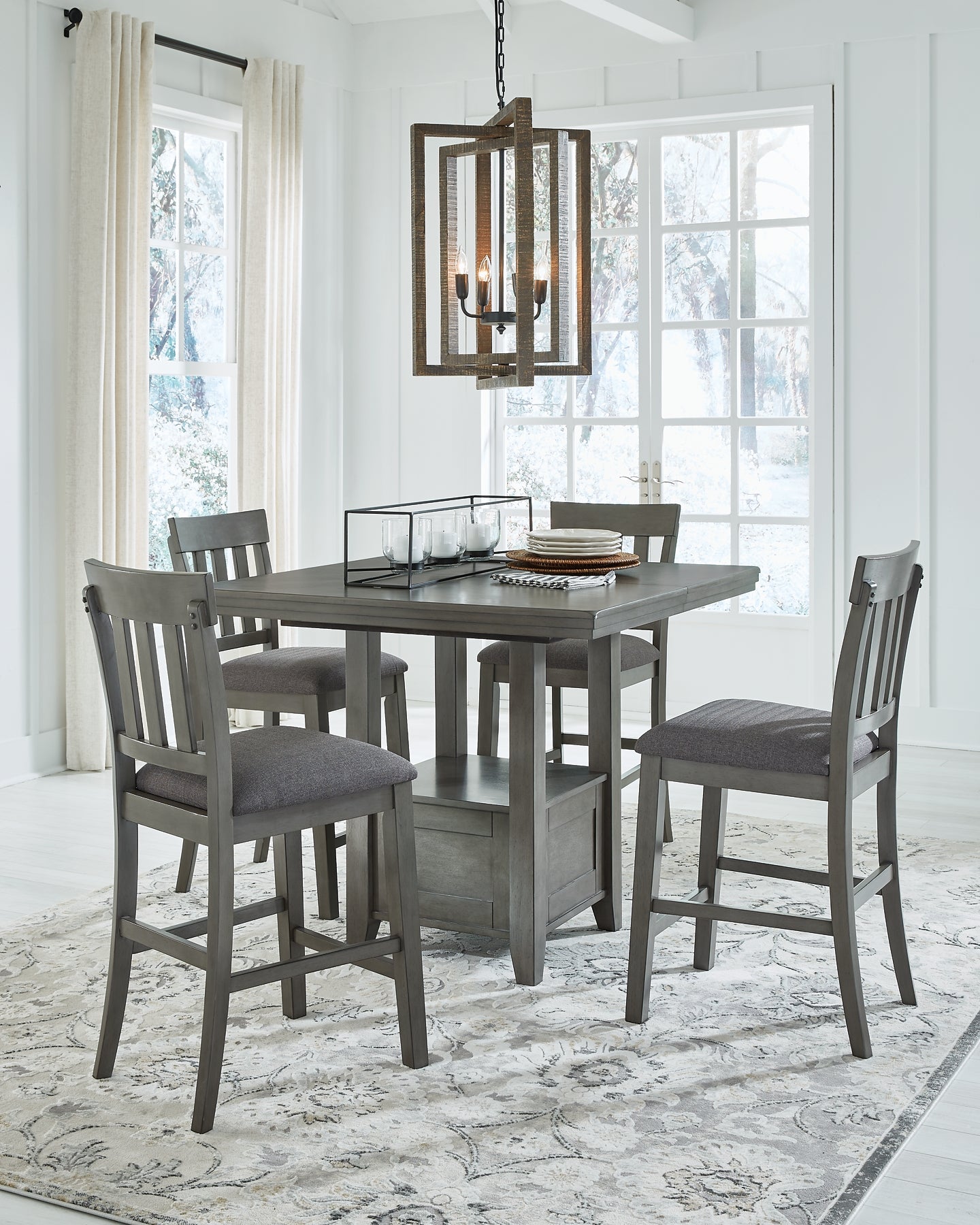 Hallanden Counter Height Dining Table and 4 Barstools Furniture Mart - online today or in-store at our location in Duluth, Ga. Furniture Mart Georgia. View our lowest price today. Shop Now.