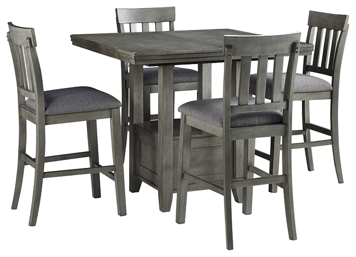 Hallanden Counter Height Dining Table and 4 Barstools Furniture Mart - online today or in-store at our location in Duluth, Ga. Furniture Mart Georgia. View our lowest price today. Shop Now.
