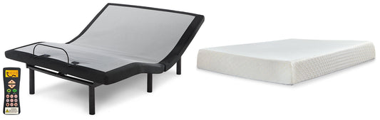 10 Inch Chime Memory Foam Mattress with Adjustable Base Furniture Mart -  online today or in-store at our location in Duluth, Ga. Furniture Mart Georgia. View our lowest price today. Shop Now. 