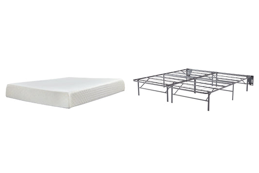 10 Inch Chime Memory Foam Mattress with Foundation Furniture Mart -  online today or in-store at our location in Duluth, Ga. Furniture Mart Georgia. View our lowest price today. Shop Now. 