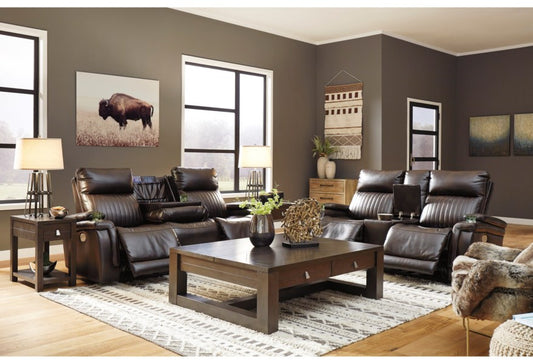 Team Time Reclining Sofa and Loveseat