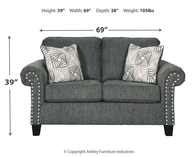 Agleno Loveseat Furniture Mart -  online today or in-store at our location in Duluth, Ga. Furniture Mart Georgia. View our lowest price today. Shop Now. 