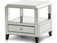 Aico Furniture Living Room Montreal Mirrored Console Table with Drawers Furniture Mart -  online today or in-store at our location in Duluth, Ga. Furniture Mart Georgia. View our lowest price today. Shop Now. 
