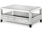 Aico Furniture Living Room Montreal Mirrored Console Table with Drawers Furniture Mart -  online today or in-store at our location in Duluth, Ga. Furniture Mart Georgia. View our lowest price today. Shop Now. 