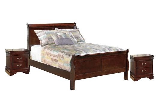 Alisdair Full Sleigh Bed with 2 Nightstands Furniture Mart -  online today or in-store at our location in Duluth, Ga. Furniture Mart Georgia. View our lowest price today. Shop Now. 