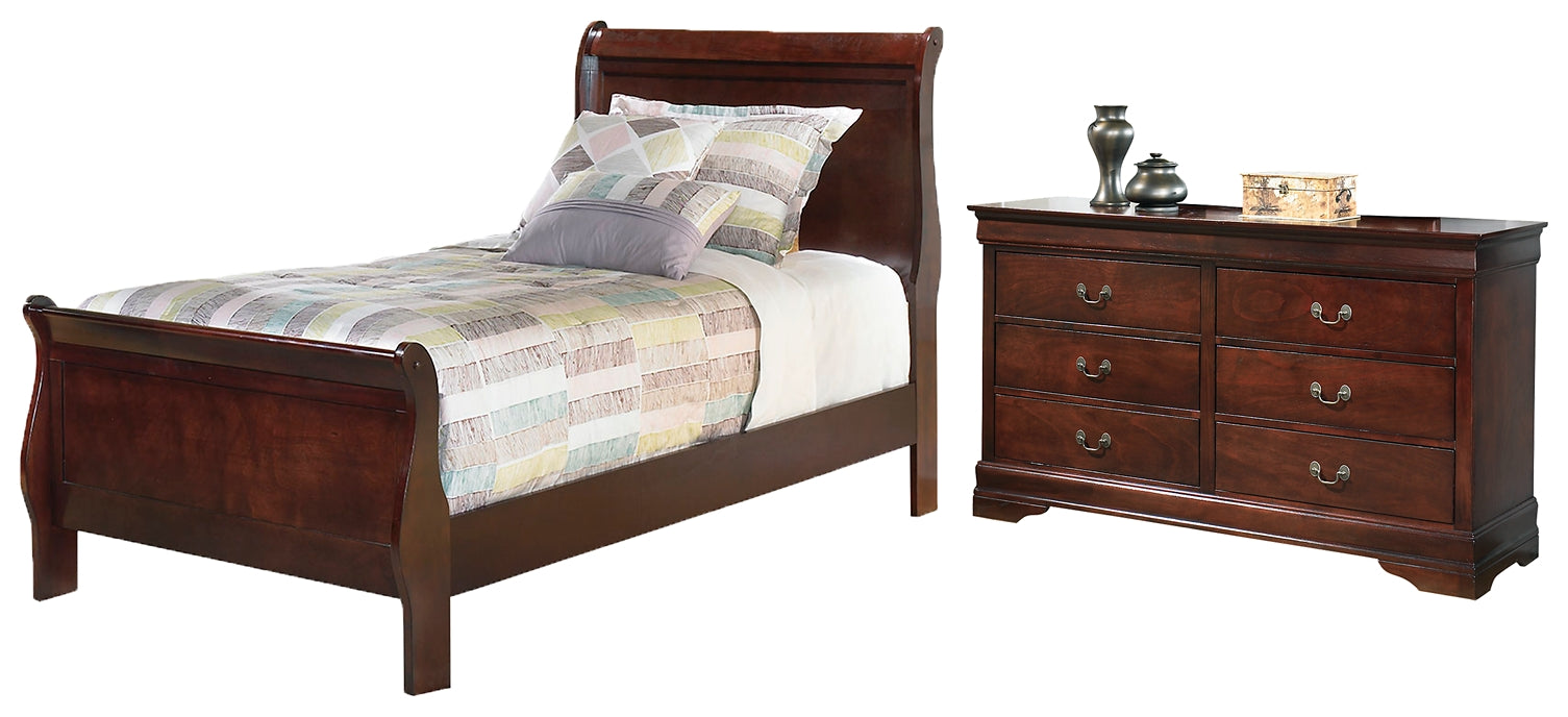 Alisdair Twin Sleigh Bed with Dresser Furniture Mart -  online today or in-store at our location in Duluth, Ga. Furniture Mart Georgia. View our lowest price today. Shop Now. 