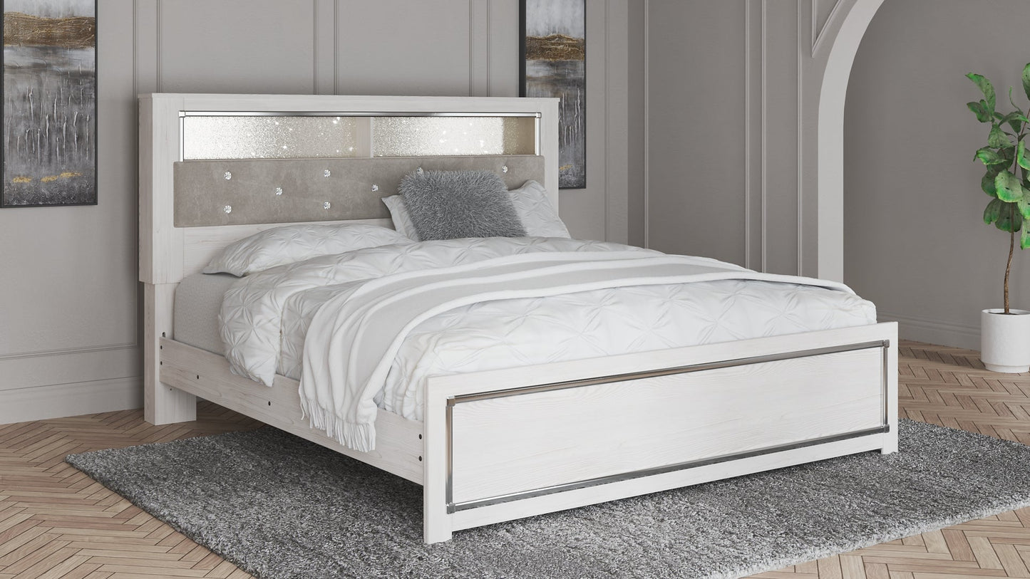 Altyra King Bookcase Headboard with Dresser Furniture Mart -  online today or in-store at our location in Duluth, Ga. Furniture Mart Georgia. View our lowest price today. Shop Now. 