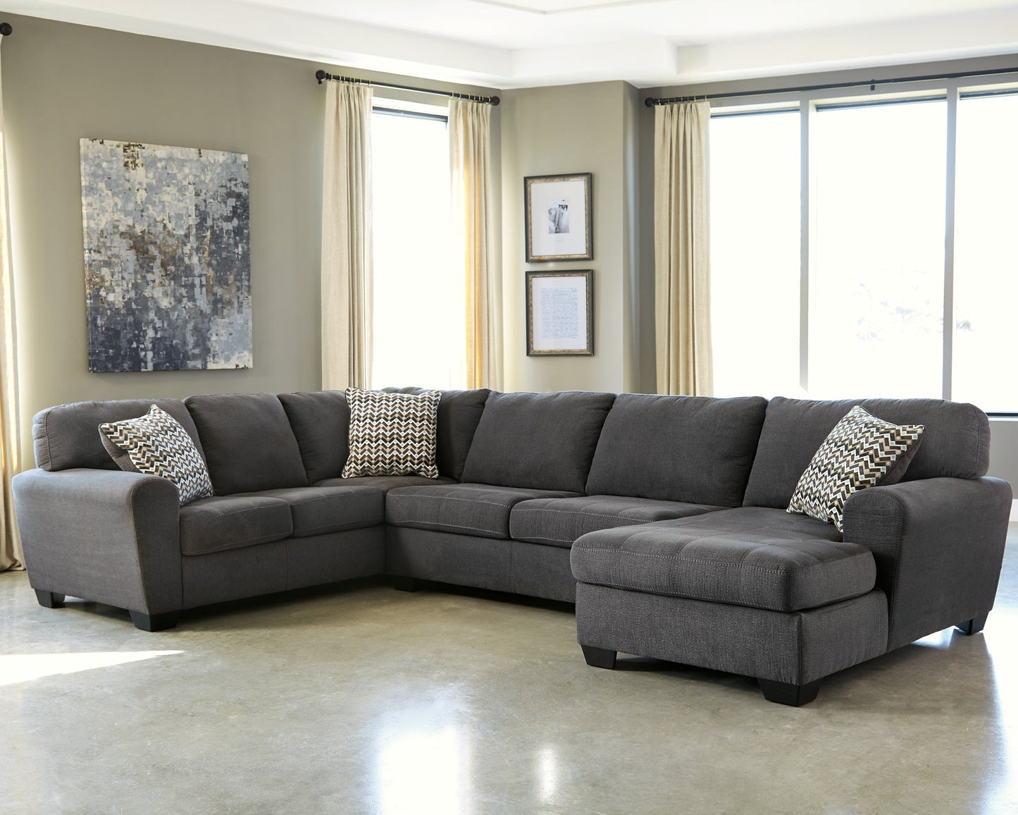 Ambee 3-Piece Sectional with Chaise Furniture Mart -  online today or in-store at our location in Duluth, Ga. Furniture Mart Georgia. View our lowest price today. Shop Now. 