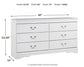 Anarasia Full Sleigh Headboard with Dresser Furniture Mart -  online today or in-store at our location in Duluth, Ga. Furniture Mart Georgia. View our lowest price today. Shop Now. 