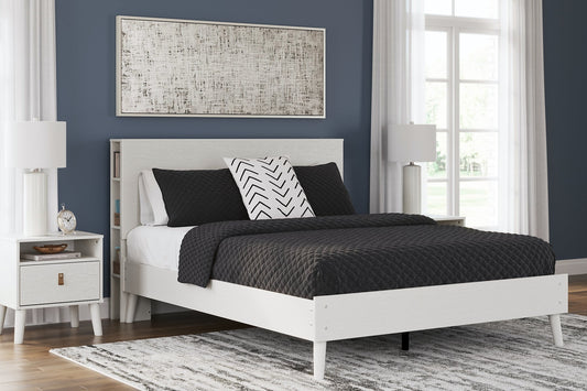 Aprilyn Queen Bookcase Bed Furniture Mart -  online today or in-store at our location in Duluth, Ga. Furniture Mart Georgia. View our lowest price today. Shop Now. 
