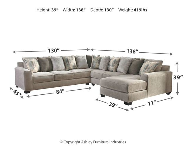 Ardsley 4-Piece Sectional with Chaise Furniture Mart -  online today or in-store at our location in Duluth, Ga. Furniture Mart Georgia. View our lowest price today. Shop Now. 