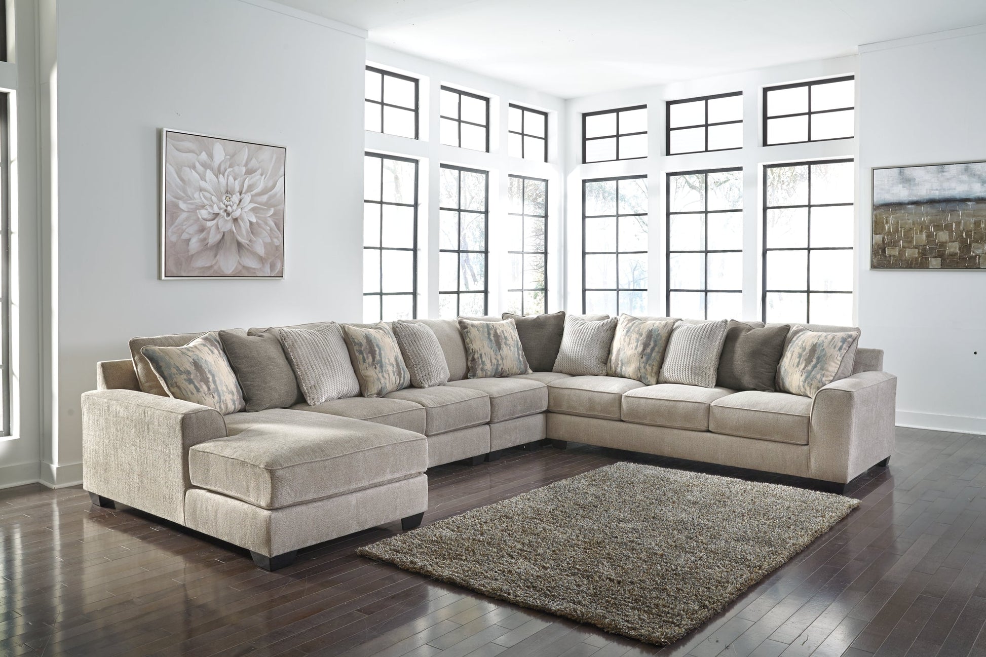 Ardsley 5-Piece Sectional with Chaise Furniture Mart -  online today or in-store at our location in Duluth, Ga. Furniture Mart Georgia. View our lowest price today. Shop Now. 