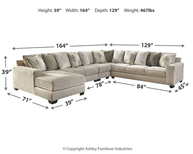 Ardsley 5-Piece Sectional with Chaise Furniture Mart -  online today or in-store at our location in Duluth, Ga. Furniture Mart Georgia. View our lowest price today. Shop Now. 