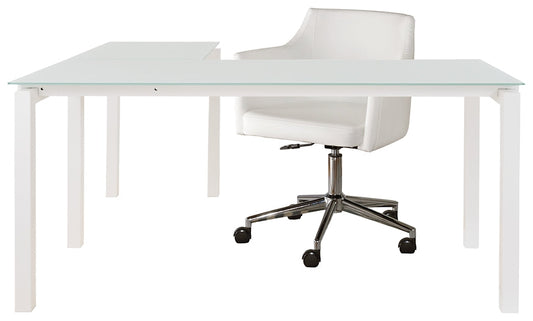 Baraga Home Office Desk with Chair Furniture Mart -  online today or in-store at our location in Duluth, Ga. Furniture Mart Georgia. View our lowest price today. Shop Now. 