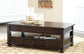 Barilanni Lift Top Cocktail Table Furniture Mart -  online today or in-store at our location in Duluth, Ga. Furniture Mart Georgia. View our lowest price today. Shop Now. 