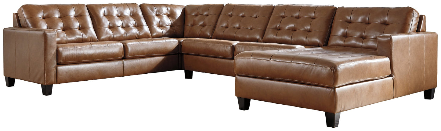 Baskove 4-Piece Sectional with Chaise Furniture Mart -  online today or in-store at our location in Duluth, Ga. Furniture Mart Georgia. View our lowest price today. Shop Now. 