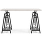 Bayflynn Adjustable Height Desk Furniture Mart -  online today or in-store at our location in Duluth, Ga. Furniture Mart Georgia. View our lowest price today. Shop Now. 