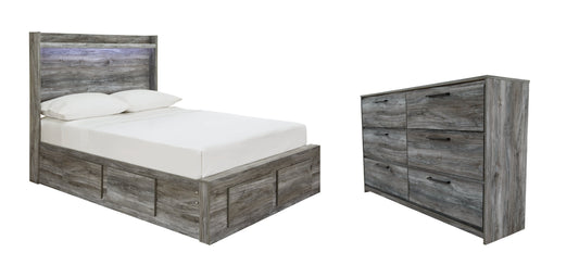 Baystorm Full Panel Bed with 6 Storage Drawers with Dresser Furniture Mart -  online today or in-store at our location in Duluth, Ga. Furniture Mart Georgia. View our lowest price today. Shop Now. 