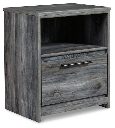 Baystorm One Drawer Night Stand Furniture Mart -  online today or in-store at our location in Duluth, Ga. Furniture Mart Georgia. View our lowest price today. Shop Now. 