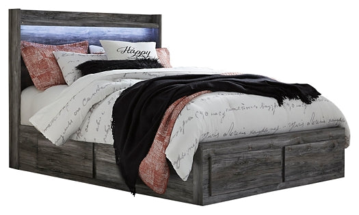 Baystorm Queen Panel Bed with 4 Storage Drawers with Dresser Furniture Mart -  online today or in-store at our location in Duluth, Ga. Furniture Mart Georgia. View our lowest price today. Shop Now. 