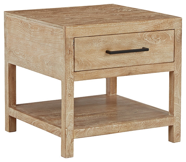 Belenburg Square End Table Furniture Mart -  online today or in-store at our location in Duluth, Ga. Furniture Mart Georgia. View our lowest price today. Shop Now. 