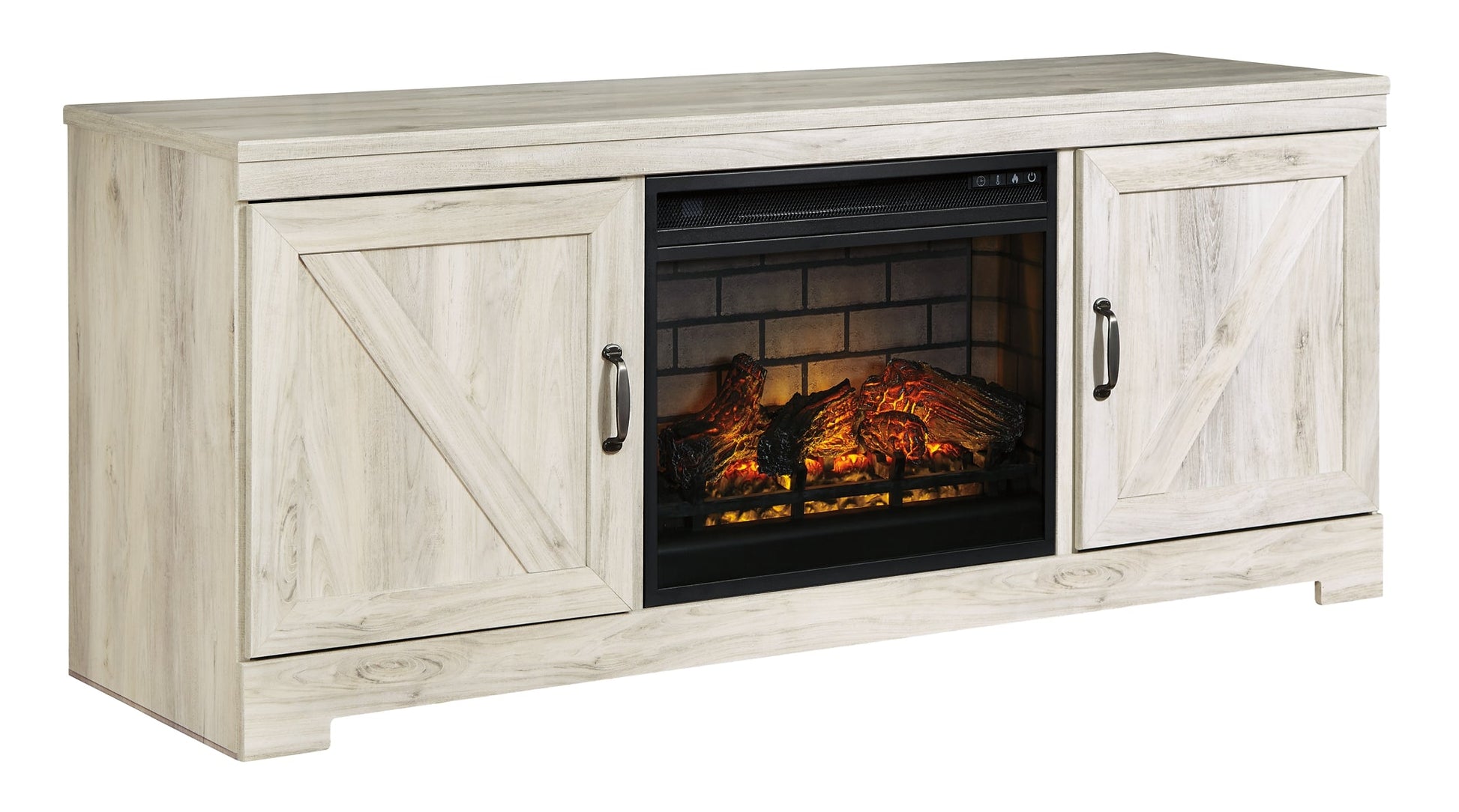 Bellaby 63" TV Stand with Electric Fireplace Furniture Mart -  online today or in-store at our location in Duluth, Ga. Furniture Mart Georgia. View our lowest price today. Shop Now. 