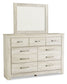 Bellaby Queen Crossbuck Panel Bed with Mirrored Dresser, Chest and Nightstand Furniture Mart -  online today or in-store at our location in Duluth, Ga. Furniture Mart Georgia. View our lowest price today. Shop Now. 