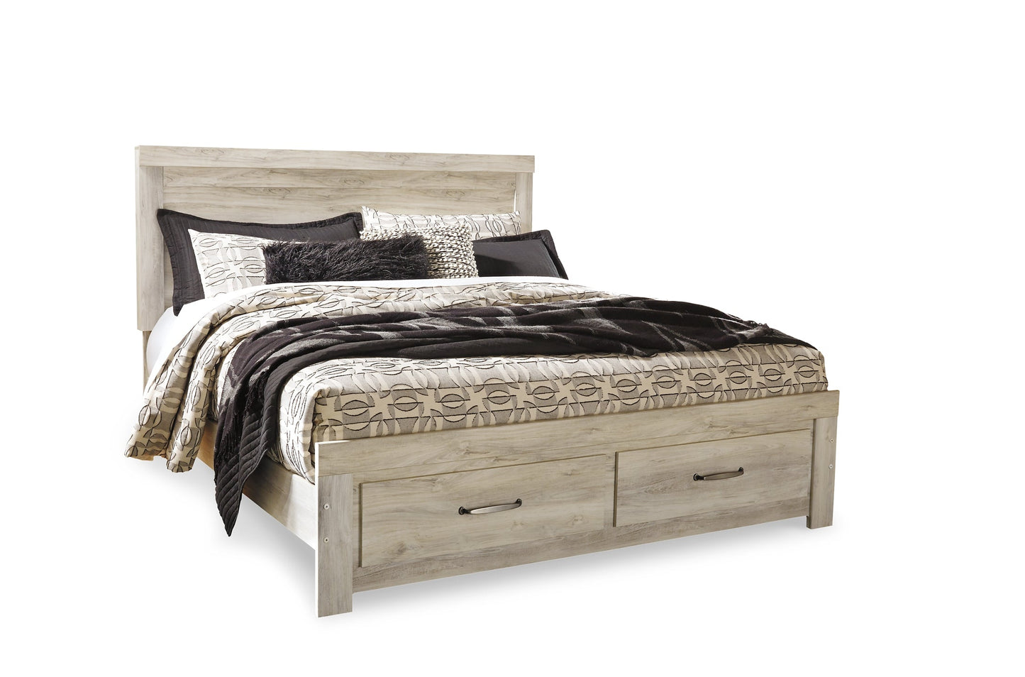 Bellaby Queen Platform Bed with 2 Storage Drawers with Mirrored Dresser, Chest and Nightstand Furniture Mart -  online today or in-store at our location in Duluth, Ga. Furniture Mart Georgia. View our lowest price today. Shop Now. 