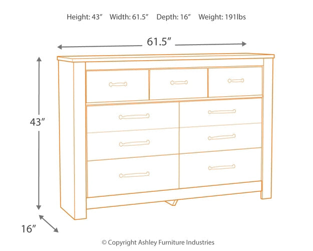 Bellaby Seven Drawer Dresser Furniture Mart -  online today or in-store at our location in Duluth, Ga. Furniture Mart Georgia. View our lowest price today. Shop Now. 