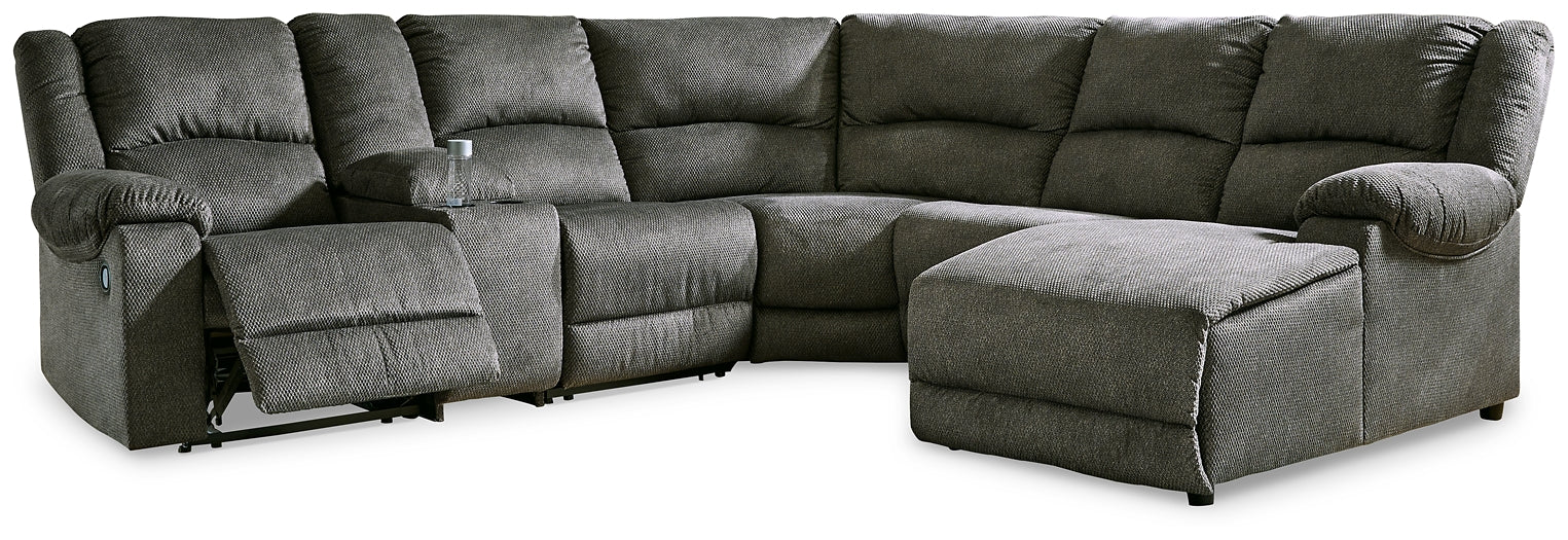 Benlocke 6-Piece Reclining Sectional with Chaise Furniture Mart -  online today or in-store at our location in Duluth, Ga. Furniture Mart Georgia. View our lowest price today. Shop Now. 