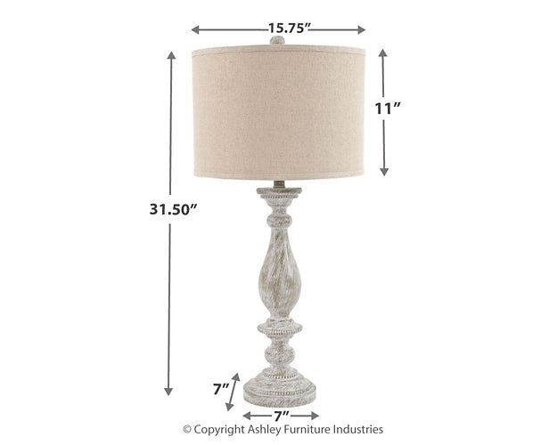 Bernadate Poly Table Lamp (2/CN) Furniture Mart -  online today or in-store at our location in Duluth, Ga. Furniture Mart Georgia. View our lowest price today. Shop Now. 