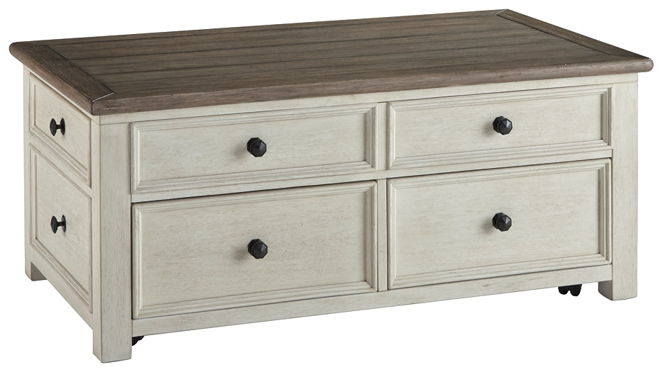 Bolanburg Coffee Table with 2 End Tables Furniture Mart -  online today or in-store at our location in Duluth, Ga. Furniture Mart Georgia. View our lowest price today. Shop Now. 
